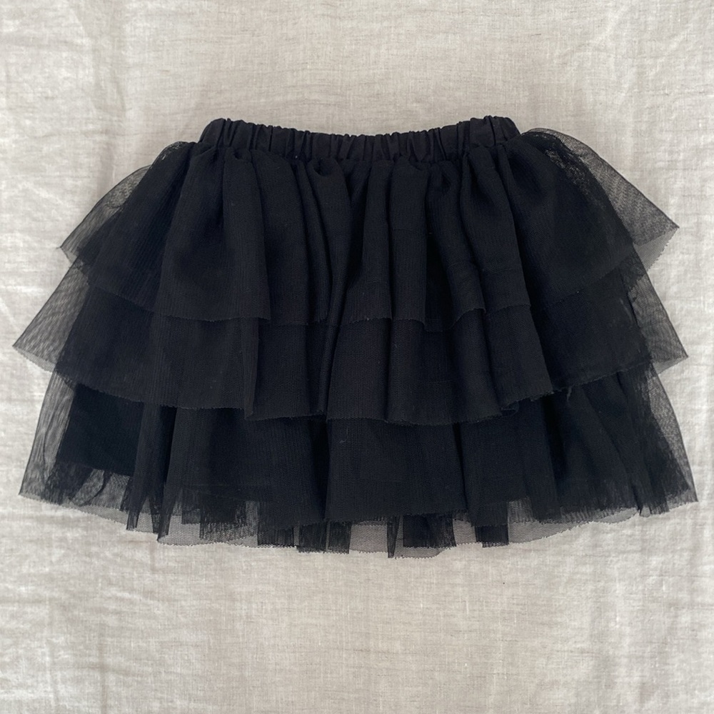 Zara Ruffled Tulle Skirt - Picture 4 of 6